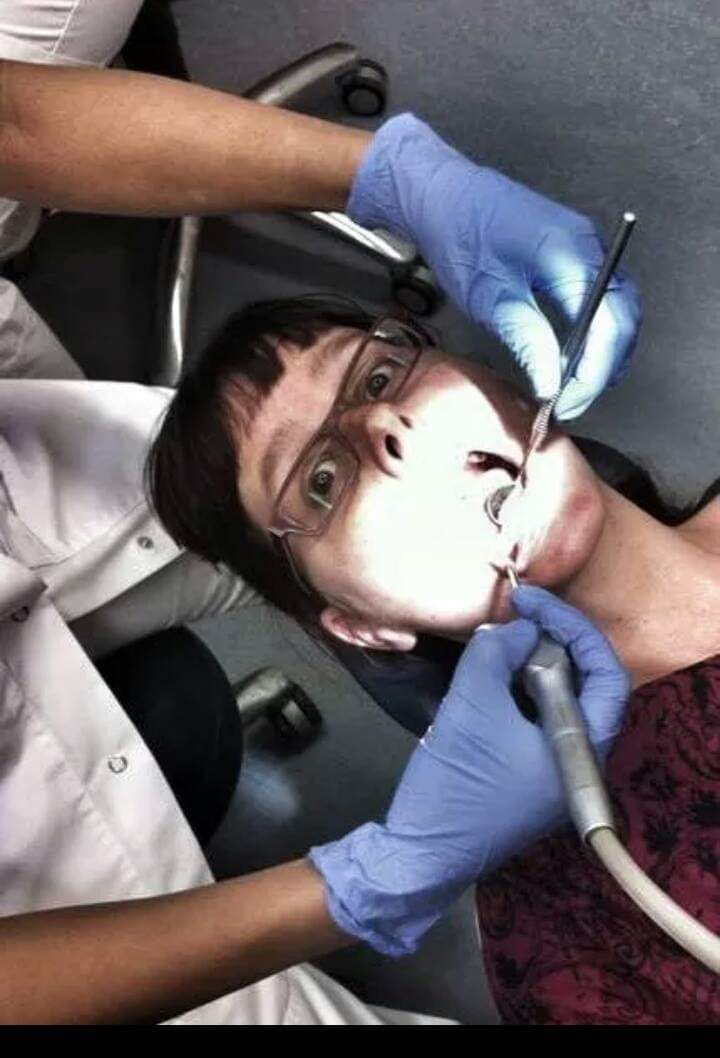 tandarts selfie
